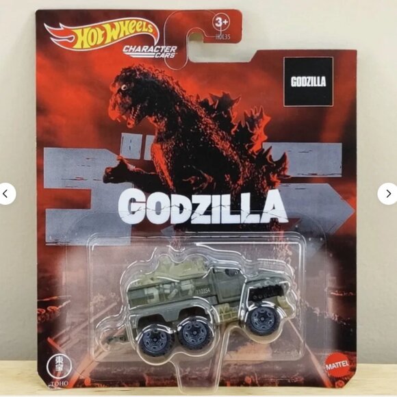 Hot Wheels x Godzilla Mattel NIB - Picture 1 of 2
